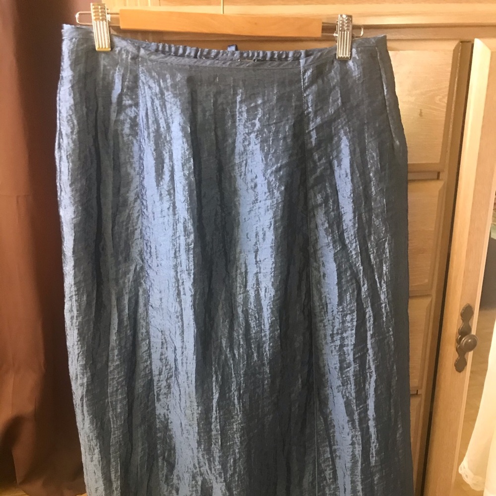 Vintage “Free People” Long Skirt-Beautiful Blue💎